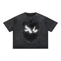 Mineral Wash Boxy Cotton T-Shirt
