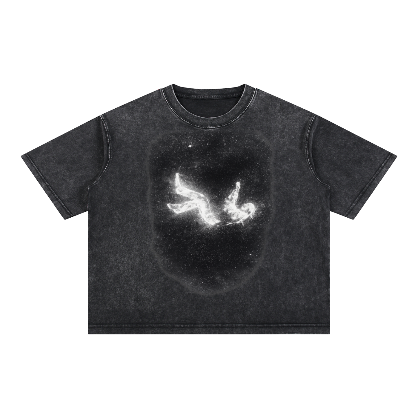 Mineral Wash Boxy Cotton T-Shirt