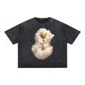 Mineral Wash Boxy Cotton T-Shirt