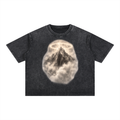 Mineral Wash Boxy Cotton T-Shirt