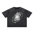 Mineral Wash Boxy Cotton T-Shirt
