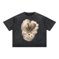 Mineral Wash Boxy Cotton T-Shirt