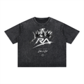 Mineral Wash Boxy Cotton T-Shirt