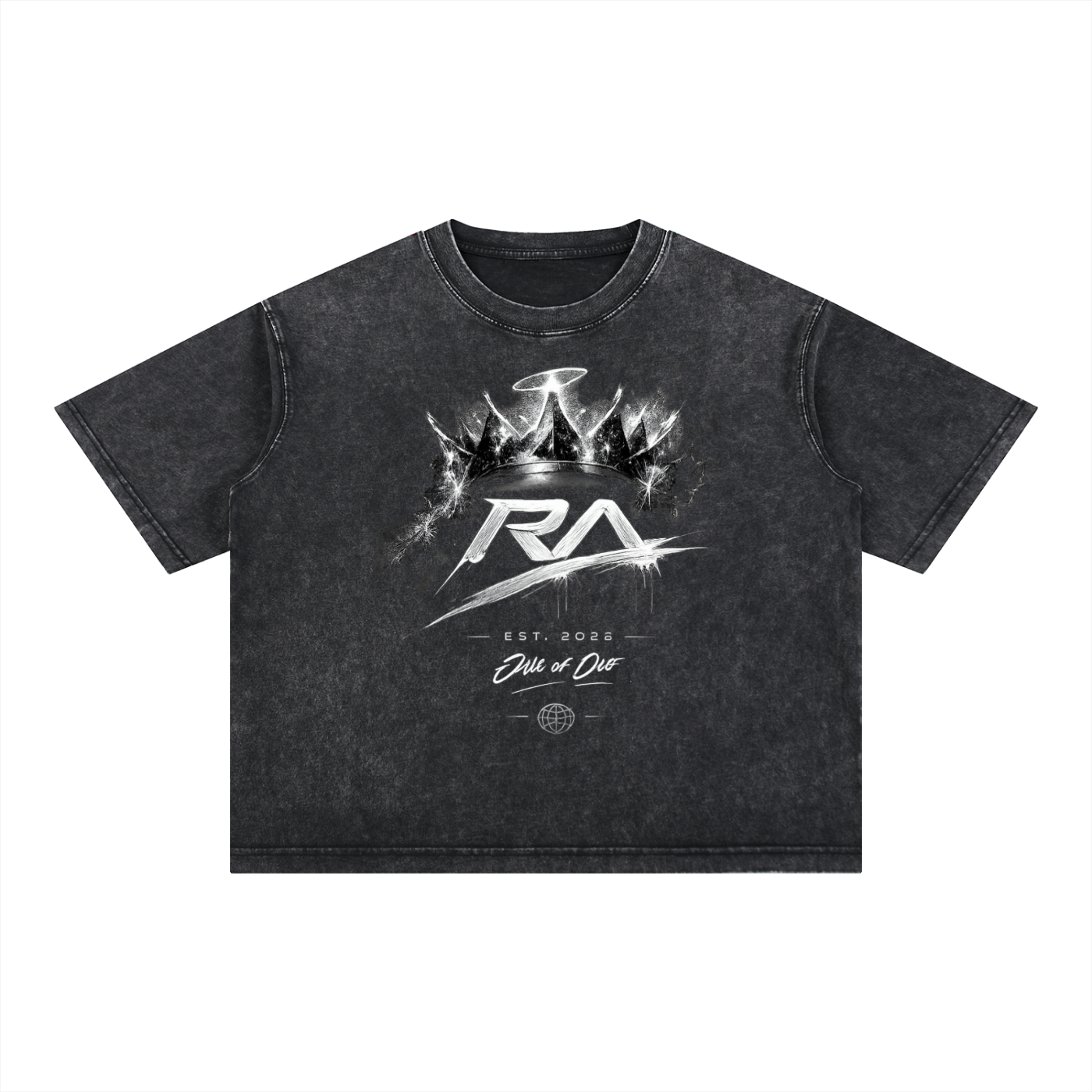 Mineral Wash Boxy Cotton T-Shirt
