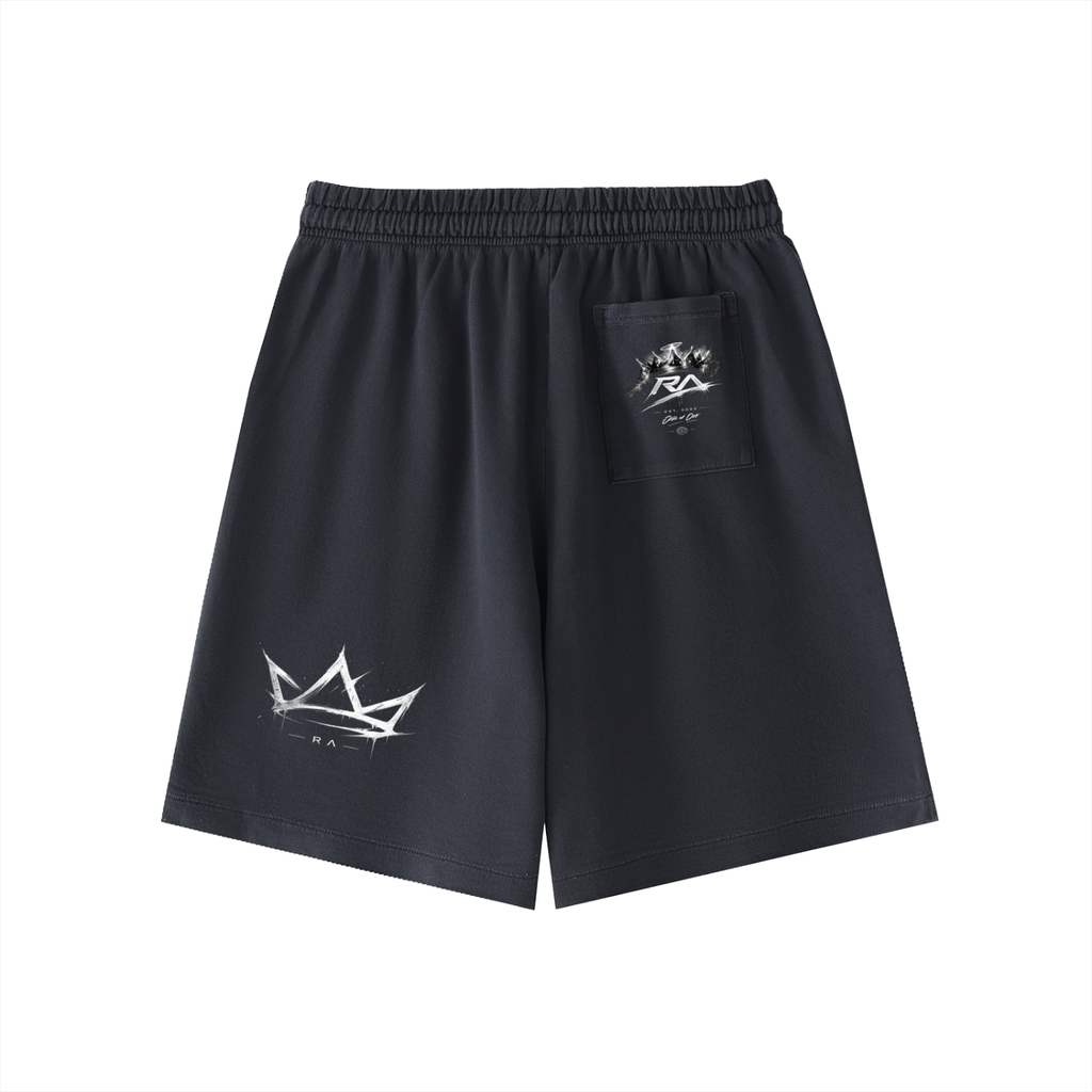 Vintage Wash Cotton Shorts
