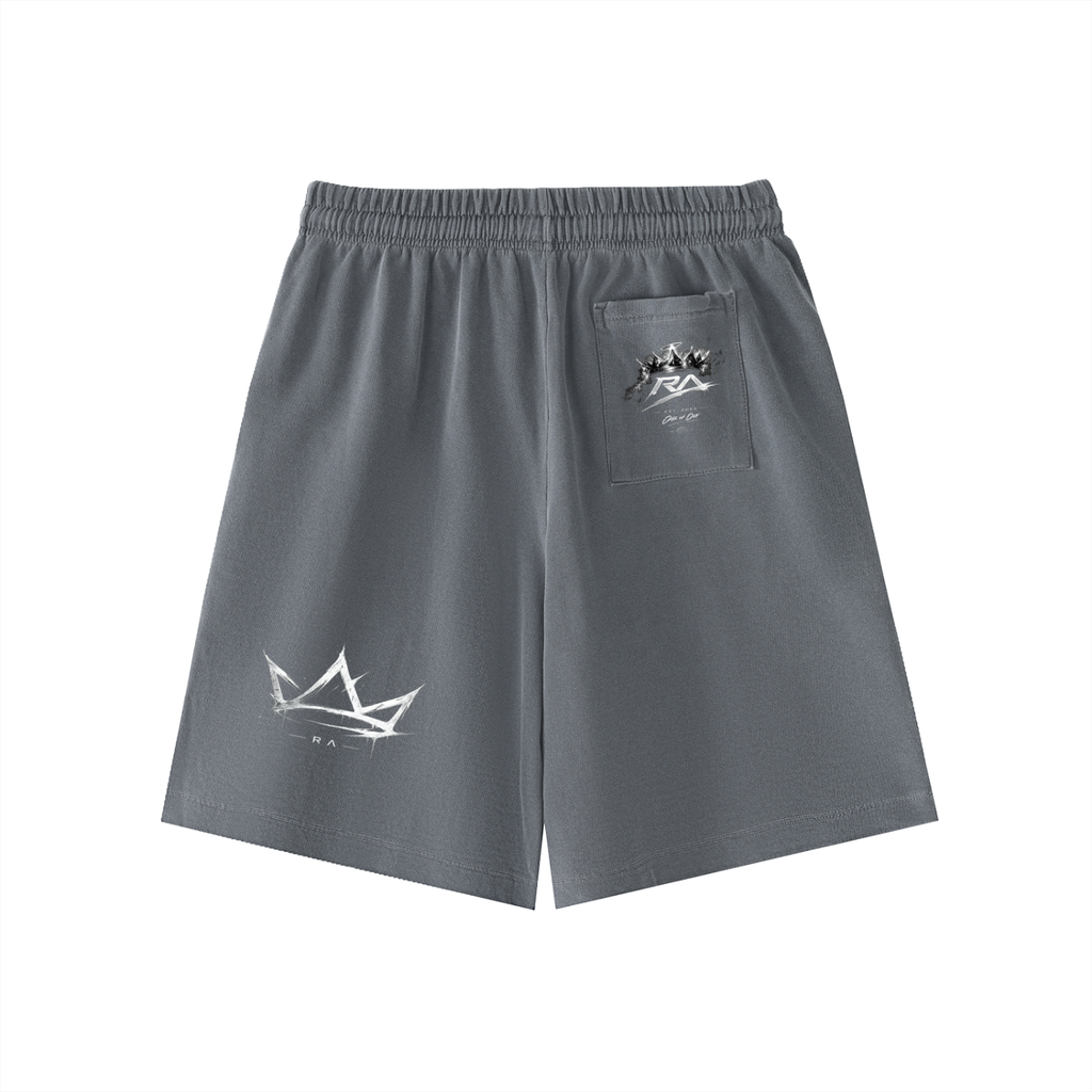 Vintage Wash Cotton Shorts