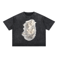 Mineral Wash Boxy Cotton T-Shirt