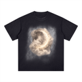 Square Patch Monkey Washed T-Shirt