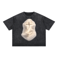 Mineral Wash Boxy Cotton T-Shirt
